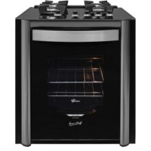 FOGÃO DE PISO EMBUTIR À GÁS 4Q GRAN CHEFF SILVER 127V – 32750-92664