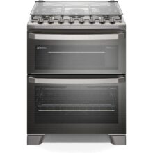 Fogão Electrolux 5 Bocas Experience com PerfectCook360 Prata FE5DC