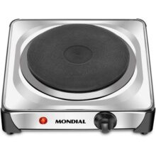 Fogão Elétrico Fast Cook, Mondial, Inox, 1000W, 110V – FE-04
