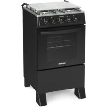 Fogão Itatiaia 4 Bocas Star Clean New Preto