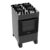 Fogão Mônaco 4 Bocas Preto Top Glass Com Mesa De Vidro Atlas Preto Bivolt