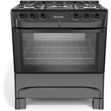 Fogão Mueller 5 Bocas Preto Fosco MFI5BC – Bivolt