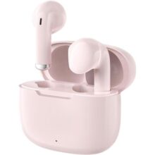 Fone de Ouvido Bluetooth 5.3, Graves Potentes, Drivers de 13mm, 14H de Reprodução, Resistência à Água, Fone sem fio tws (rosa)