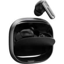 Fone de Ouvido Bluetooth 5.4 Intra-Auricular, Som Estéreo Hi-Fi Sem Fio, Microfone com Cancelamento de Ruído, Controle Tátil Premium, 3 Tamanhos de Pontas, Bateria de 36h – Preto