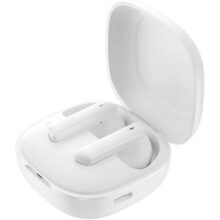 Fone de Ouvido Bluetooth QCY HT05 Melobuds ANC, Cancelamento de Ruido Ativo, 40db ANC Headphone com 6 Microfone, Fone sem fio 30 Tempo de Jogo (Branco)