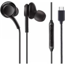 Fone de Ouvido com Fio Entrada Tipo C Som Balanceado USB-C Cabo de Tecido Antitramado,Qualidade Premium