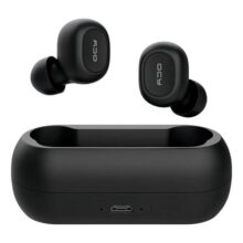 Fone De Ouvido Qcy T1c Bluetooth 5.1 Case 380mah Cor Preto
