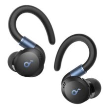 Fone de Ouvido Sem Fio para Treinos Soundcore by Anker X20 ANC adaptativo 3.0 Ganchos Ajustáveis Graves Intensos IP68 À Prova de Suor e Poeira 48H de