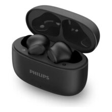 Fone De Ouvido Sem Fio Tws Philips Tat1109bk/00 Na Cor Preto, Com Bluetooth, Microfone, Tecnologia Ipx4