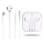 Fone De Ouvido Silicone Com Fio 3.5mm Com Controle E Microfone Branco