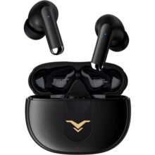 Fone de Ouvido Stage Hero6 TWS com cancelamento de ruído ativo (ANC), fone sem fio Bluetooth 5.2 com 4 microfones para chamada, 35H tempo de reprodução, modos duplo, IPX5 à prova d’água