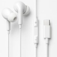 Fones De Ouvido Com Fio Tipo C Intra Auricular Microfone Integrado Compativel iPhone 15 15 Pro 15 Pro Max 16 16 Pro Max Com Fio Fones Estéreo Compatíveis ANDROID LG Qualidade Premium