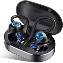 Fones De Ouvido Sem Fio, Bluetooth 5.1, Intra-auricular, Intra-auricular, Microfone, à Prova D’água, Cancelamento De Ruído CVC8.0, Controle Por Toque, Ideal Para Música e Jogos De Vídeo