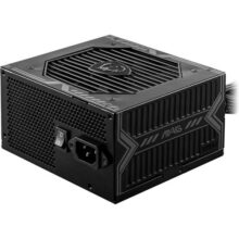 Fonte de Alimentação MSI MAG A650BN, 650W, 80 Plus Bronze, PFC Ativo, Com Cabo, Preto – MAGA650BNL