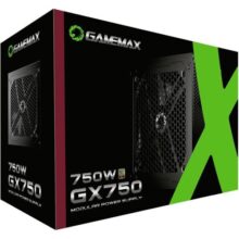 Fonte Modular Gamemax Gx750 750w 80 Plus Gold Preta