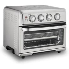 Forno com Air Fryer Cuisinart TOA-70BR | Ovenfryer, 8 em 1, com Grill, em Aço Inox, 127V