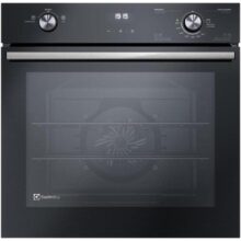 Forno de Embutir Electrolux a Gás 80L Efficient com PerfectCook360 Preto OE8GH 220v