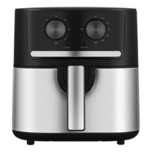 Fritadeira Air Fryer 5,5l Cyclone Preto E Inox Midea 127V