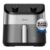 Fritadeira Air Fryer 5,5l Widemax Com Interior De Alumínio 1900w Midea