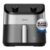 Fritadeira Air Fryer 5,5l Widemax Com Interior De Alumínio 1900w Midea