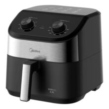 Fritadeira Air Fryer 5,5l Widemax Midea Preto