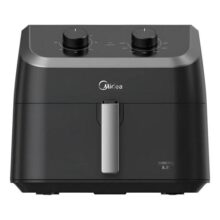 Fritadeira Air Fryer 8,5l Widemax Com Cesto Antiaderente Blackstone, 1900w Midea