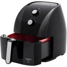 Fritadeira Air Fryer Britânia 5,5l 1500w Bfr50 Redstone 220v