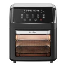 Fritadeira Air Fryer Oven 12 Litros Gaabor Af-120t01s Sem Óleo Digital 2000w