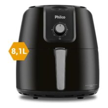 Fritadeira Air Fryer Philco 8,1l Sem Óleo Pfr13p