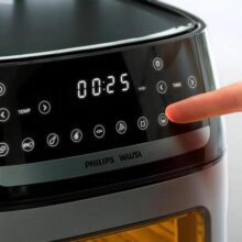 Fritadeira Airfryer Phillips Walita Ai551/09 12l 1600w 110v Cor Preto 127v