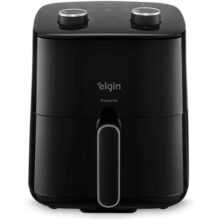 Fritadeira De Ar Petit Fry Elétrica 3.7l Preta Elgin Cor Preto