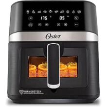 Fritadeira DiamondTech Oster 6L com Visor Transparente – 127V