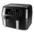 Fritadeira Dual Air Fryer Duplo Cesto 8l Hamilton Beach Cor Preto