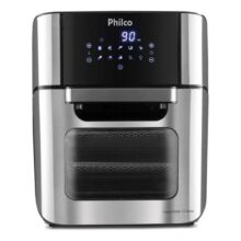 Fritadeira Elérica Air Fryer Oven Philco Pfr2200 12 Litros 4 Em 1 1800w Cor Preta
