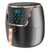 Fritadeira Eletrica Air Fryer 6,5l Preto 1500w 127v Ecrã Lcd