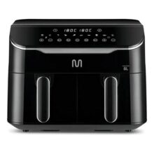 Fritadeira Elétrica Air Fryer 8l 2 Gavetas Multi Go219 Cor Preto Multilaser