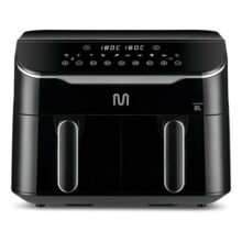 Fritadeira Elétrica Air Fryer 8l 2 Gavetas Multi Go219 Cor Preto Multilaser