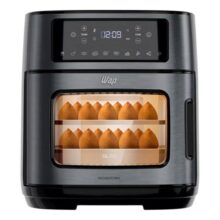 Fritadeira Elétrica Air Fryer Oven Black INOX WAP WAOD2 12 Litros 4 em 1 Porta com Abertura Lateral e Removível 1800W 127V