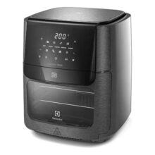 Fritadeira Elétrica Air Fryer Oven Sem Óleo Electrolux 12L Digital Grafite 1700W EAF90 Experience Por Rita Lobo 127v