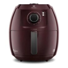 Fritadeira Elétrica Airfryer Family Sem Óleo Electrolux Efficient 5,0l Cesto Removível Dark Red Com Timer 1700w Eaf51 Efficient Por Rita Lobo