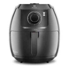 Fritadeira Elétrica Airfryer Sem Óleo Electrolux 5,0L Cesto Removível Grafite Com Timer 1700W EAF50 Efficient Por Rita Lobo​ 110v