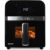 Fritadeira Elétrica Mallory Turbocook 6L – Painel Touch, Visor em Vidro, Air Cook System, Timer 60 minutos, Air Cook System – 220V