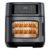 Fritadeira Elétrica Wap Air Fryer Oven Digital Black Inox 12 Litros Com Revestimento Antiaderente