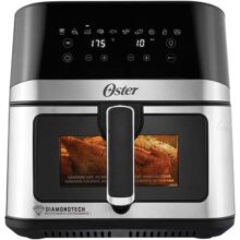 Fritadeira Inox DiamondTech Oster 7,5L com Visor Transparente – 220V