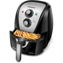 Fritadeira Sem Óleo Air Fryer 4L, Mondial, Preto/Inox, 1500W, 110V – AFN-40-BI