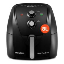 Fritadeira Sem Óleo Air Fryer 8l Mondial Preto 1900w Afn-80-fb