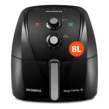 Fritadeira Sem Óleo Air Fryer 8l Mondial Preto 1900w Afn-80-fb