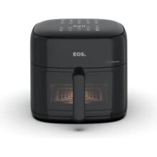 Fritadeira Sem Óleo Air Fryer Eos Chef Gourmet 6.2 Litros Compacta Digital Preto Eaf60p 110v
