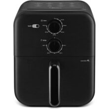 Fritadeira Sem Óleo Capacidade de 4L, Midea, 1400 W, Aquece Em 10-60 min 80℃ a 200 ℃, Air Fryer Com Fluxo de Ar de 360°, Fritadeira Eletrica, Design Compacto, Preto, 220V, MAF400P0APK