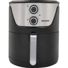 Fritadeira Sem Óleo Lightfry Preta Em Inox 4 Litros 127V- SUGGAR – FT4001PT